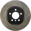 Stoptech 127.34124L 2011-2013 BMW 535i / 2012-2016 BMW 640i Slotted & Drilled Front Left Brake Rotor