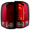 ANZO 311225 2013 fits Chevrolet 07-20 Silverado 1500 LED Taillights Red/Clear G2