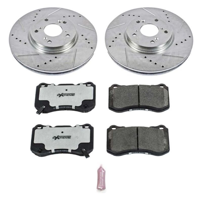 PowerStop K3029-26 04-08 fits Acura TL Front Z26 Street Warrior Brake Kit