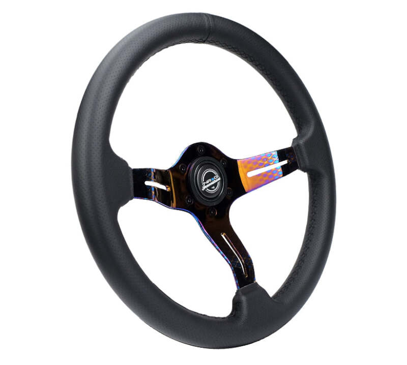 NRG ST-010MC-PR ST-010MC-PR Light Weight Gaming Steering Wheel - Splitz