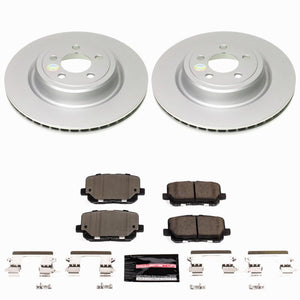 Power Stop 14-23 Dodge Charger Rear Z23 Coated Brake Kit