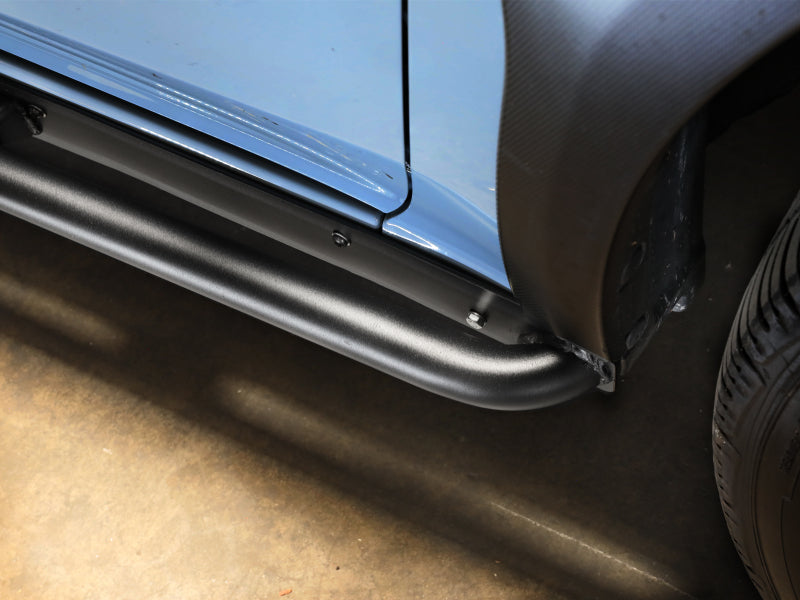 AFE 79-27019 18-23 fits Subaru Crosstrek Terra Guard Off-Road Sliders - Black