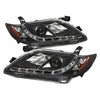 Spyder 5039422 fits Toyota 07-09 Camry Projector Headlights DRL Black High H1 L