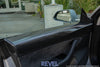 Revel 1TR4GT1AX03 GT Dry Carbon Door Trim (Front Left & Right) fits Tesla Model