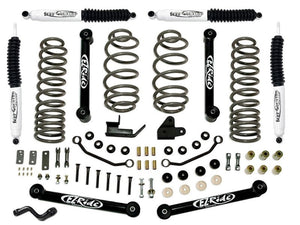 Tuff Country 44900KH 97-02 fits Jeep Wrangler TJ 4in EZ-Ride Lift Kit (SX6000 Shocks)