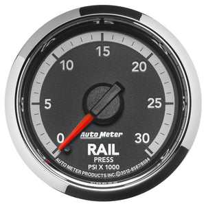 AutoMeter 8594 Autometer Factory Match fits Dodge 6.7L 4th Gen Fuel Rail Pressure Gauge 2-1/16in FSE