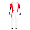 SPARCO 001144B56BRNR Suit Competition (Boot Cuff) 56 White/Red