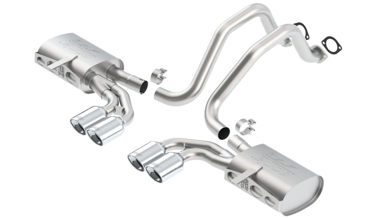 Borla 140428 fits Chevrolet 97-04 Corvette 5.7L 8cyl ATAK SS Catback Exhaust