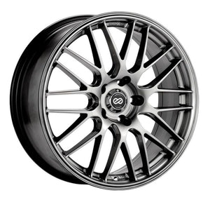 Enkei 442-880-5140HS EKM3 18x8 5x110 40mm offset 72.6 Bolt Dia Hyper Silver Wheel