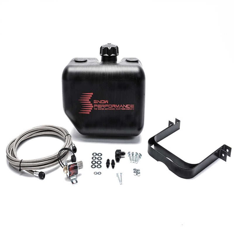 Snow Performance SNO-40014-BRD Water Tank Upgrade 2.5gal Braided SS Line w/Brack
