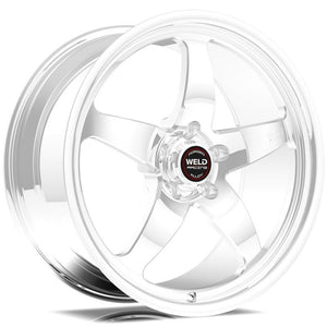 Weld  71HP7090C62A S71 17x9 / 5x5 BP / 6.2in. BS Polished Wheel 3.1 ID (High Pad