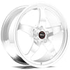 Weld  71HP7090C62F S71 17x9 / 5x5 BP / 6.2in. BS Polished Wheel 3.1 ID (High Pad