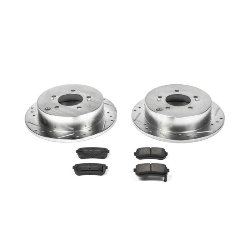 PowerStop K5394 fits Hyundai 10-15 Tucson Rear Z23 Evolution Sport Brake Kit