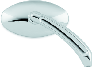 Bikers Choice 488747 65-Up Chrome Oval Mirrors 65-Up Custom Pair