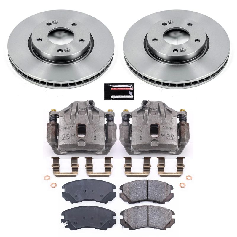 PowerStop fits Hyundai 03-05 Tiburon Front Autospecialty Brake Kit w/Calipers