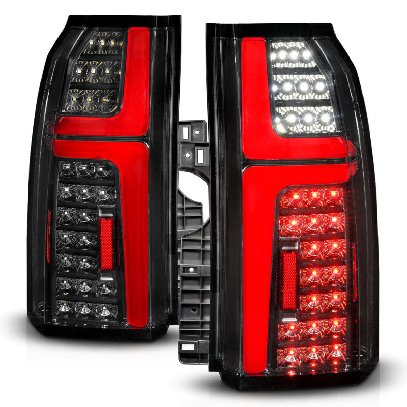 ANZO 311467 fits Chevrolet 15-20 Tahoe Sequential LED Tube Taillights Black