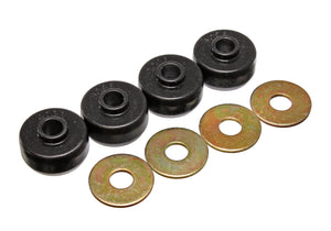 Energy Suspension 3.2123G 84-96 fits Chevy Corvette Black Spring Cushions for Rear Leaf Spring Bushing Set