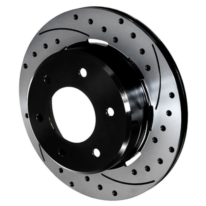 Wilwood 160-16624-BK fits 6x5.5 SRP Drilled Performance Rear Rotor & Hat R/H -