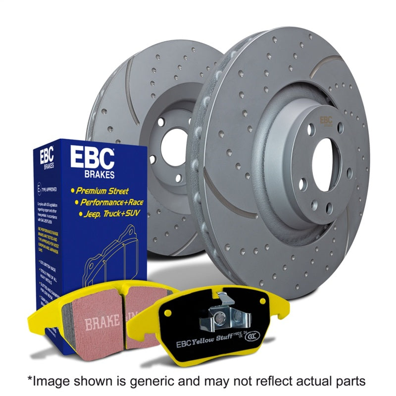 EBC S5KR1797 S5 Brake Pad and Rotor Kit
