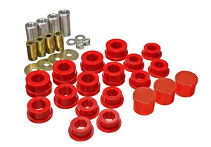 Energy Suspension 8.3135R 93-98 fits Toyota Supra Front Control Arm Bushing Set - Red