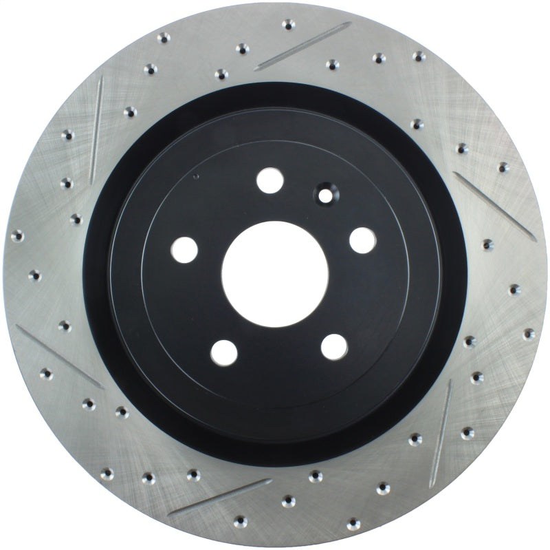 Stoptech 127.62119R Slotted & Drilled Sport Brake Rotor