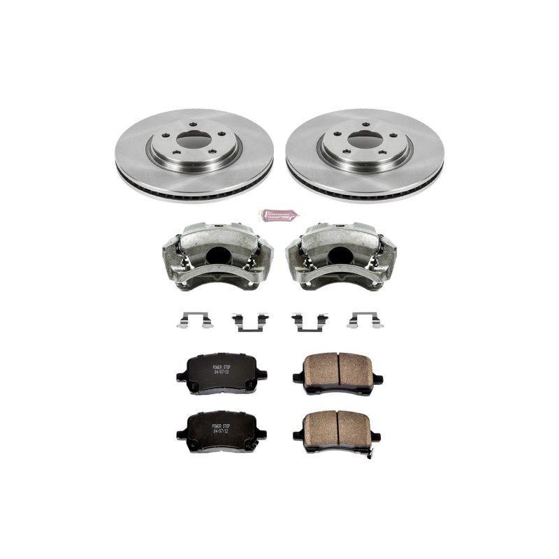 PowerStop fits Chevrolet 04-08 Malibu Front Autospecialty Brake Kit w/Calipers