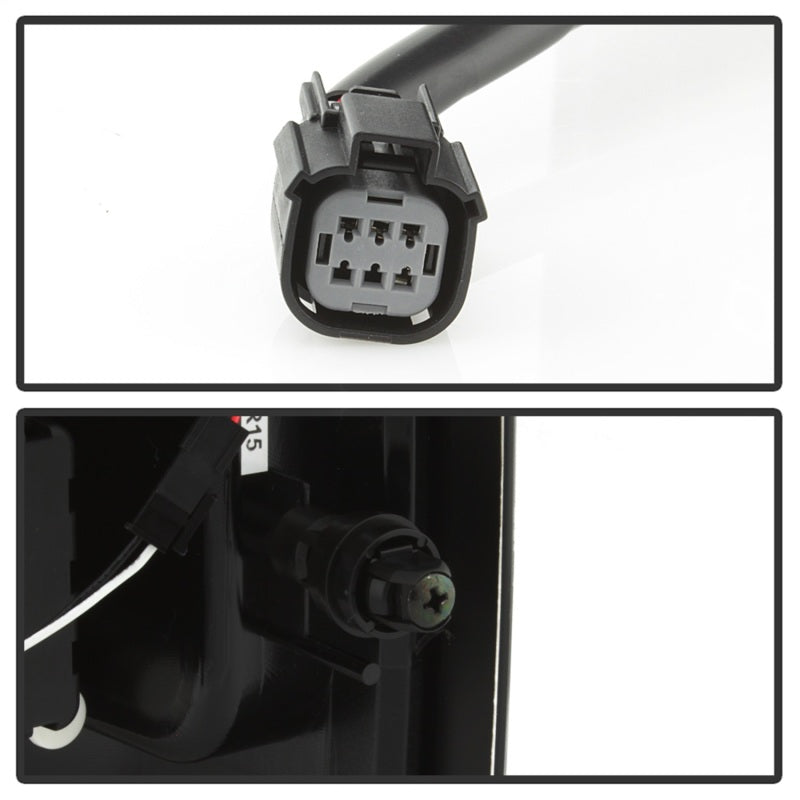 Spyder 5085269 fits Chevy 15-20 Colorado 2017 Light Bar LED Tail Lights - Red C