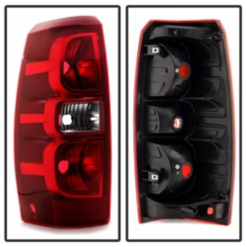 9031830 Xtune fits Chevy 07-13 Avalanche Driver Side Tail Lights - OEM Left AL