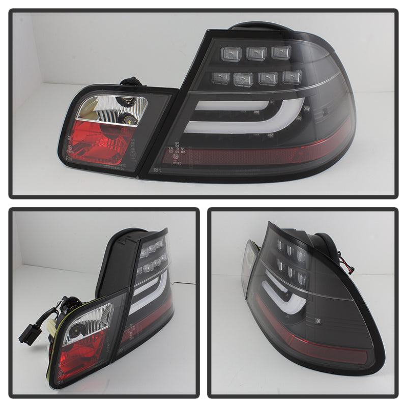 Spyder 5076564 fits BMW 04-06 E46 2Dr (Coupe ONLY No Conv.) Lgtbar Styl LED Tai