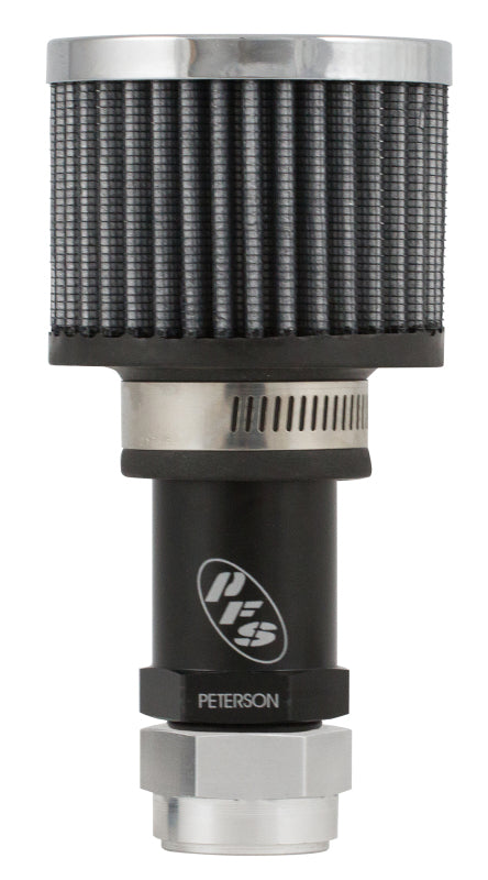 Peterson Fluid Systems 08-0415 Breather Screw-In -12AN w/ Filter