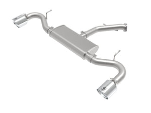 AFE 49-47016-P  Series 2.5in 409 SS Axle-Back Exhaust System Polished 18-20 fit