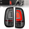 ANZO 311357 2016 fits Ford 08-20 F-250 LED Taillights Chrome Housing Smoke Lens (Pair)