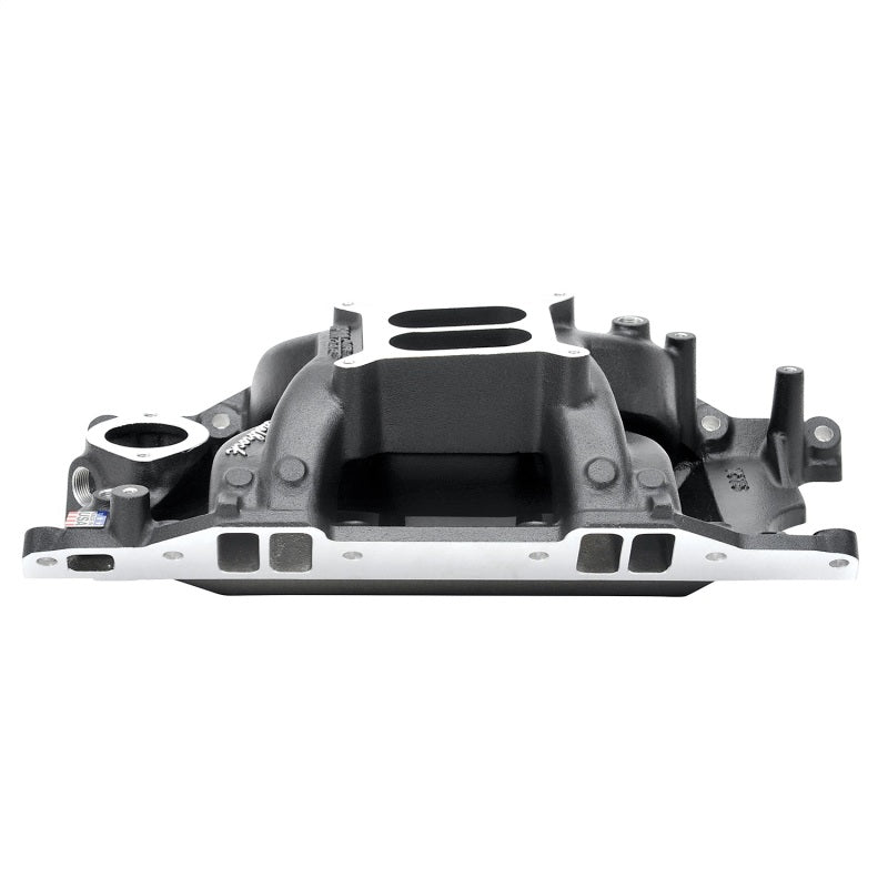 Edelbrock 75763 Intake Manifold RPM Air-Gap Small-Block fits Chrysler 340-360 Black