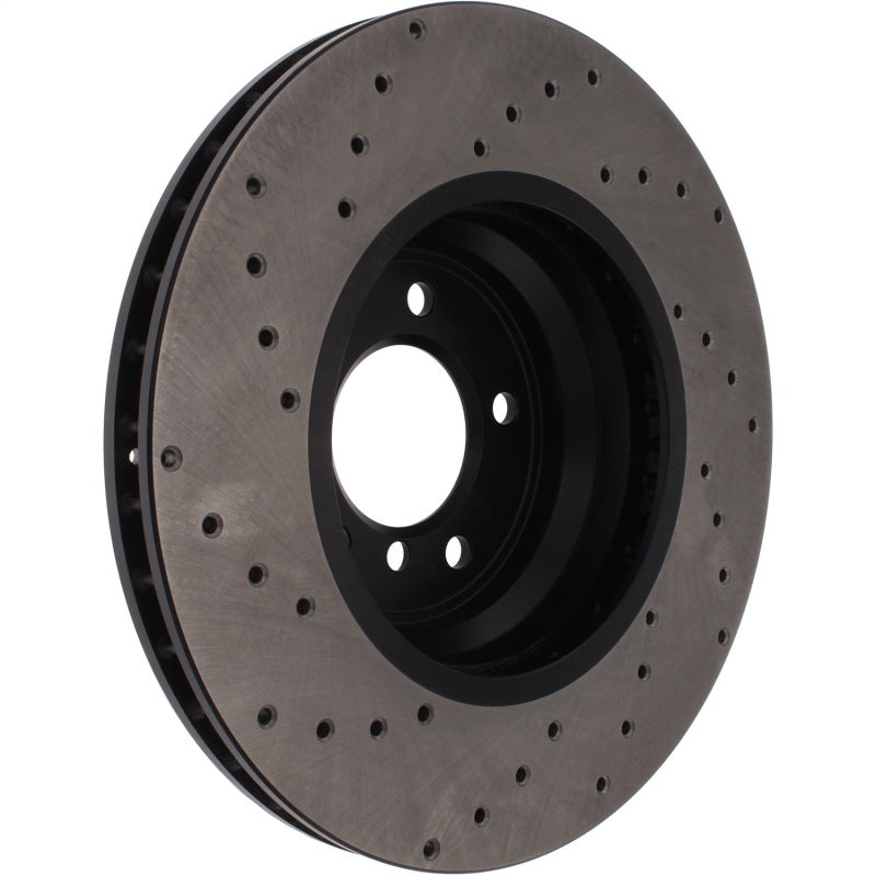 Stoptech 128.34093CL 07-13 BMW 3 Series Cryo Drilled Sport Left Front Rotor