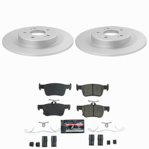 Power Stop 21-25 Acura TLX Rear Z23 Coated Brake Kit
