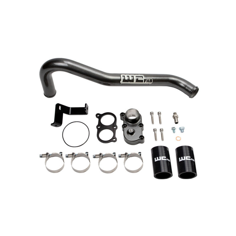 Wehrli 06-10 GM Duramax LBZ/LMM Thermostat Housing Kit - Bronze Chrome