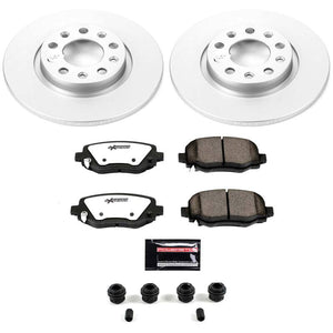 Power Stop 15-17 Chrysler 200 Rear Z36 Coated Truck & Tow Brake Kit