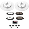 Power Stop 15-17 Chrysler 200 Rear Z36 Coated Truck & Tow Brake Kit
