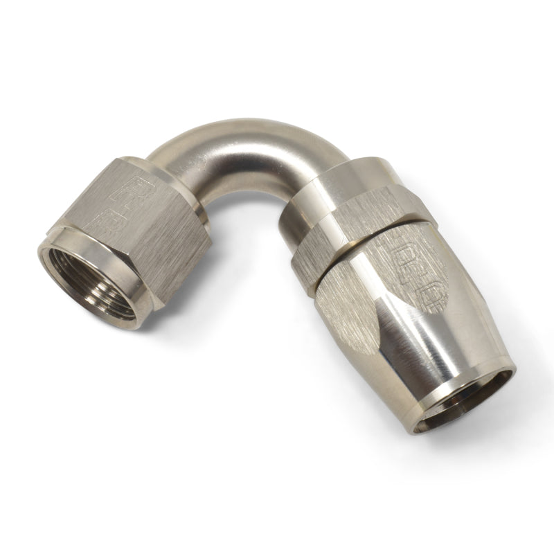 Russell 613421 Performance -10 AN Endura 120 Degree Full Flow Swivel Hose End (With 15/16in Radius)
