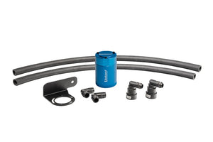 Volant VC0010 11-25 fits Ford F-150 3.5L Turbo Auto 3oz Aluminum Oil Catch Can w/Mounting Bracket - Blue