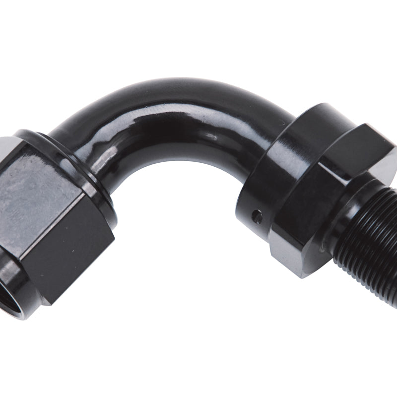 Russell 615163 Performance -6 AN 90 Degree Hose End Without Socket - Black