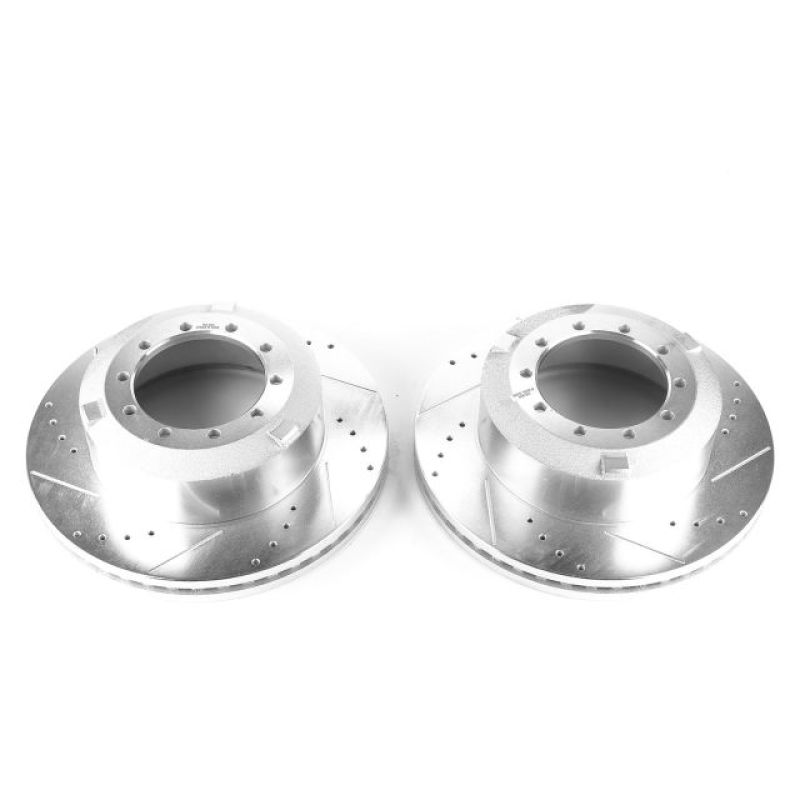 PowerStop AR85190XPR fits Ford F-550 Super Duty Rear Drilled/Slotted Rotor Pair