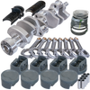Eagle 62107060 fits Chevy LT1 350 1Pc 3.750in Crank 5.700in I-Beam Rods -16cc 4.060in Pistons Rotating Assembly