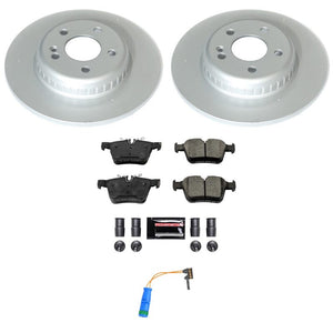 Power Stop 17-18 Mercedes-Benz C300 Rear Z23 Coated Brake Kit