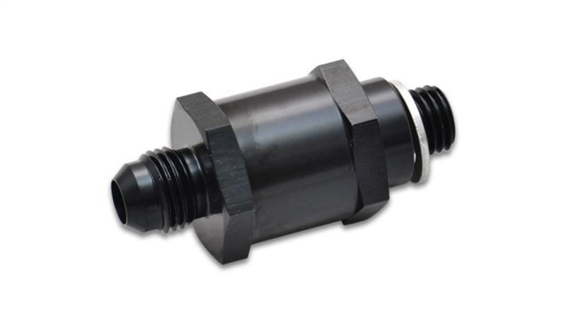 Vibrant 11198 Fuel Pump Check Valve -6AN Male Flare to 12mm x 1.5 Metric