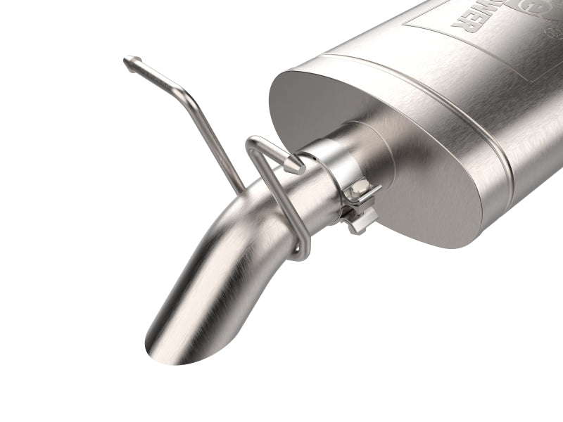 aFe 49-44148 23-25 fits GM Colorado/fits Canyon L4-2.7L (t) ROCK BASHER 3 IN 409 Stainless Steel Cat-Back Exhaust