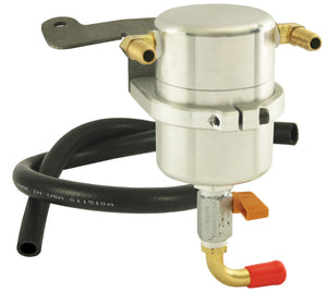 Moroso 85477 05-10 fits Ford Mustang GT Air/Oil Separator Catch Can - Billet Alu