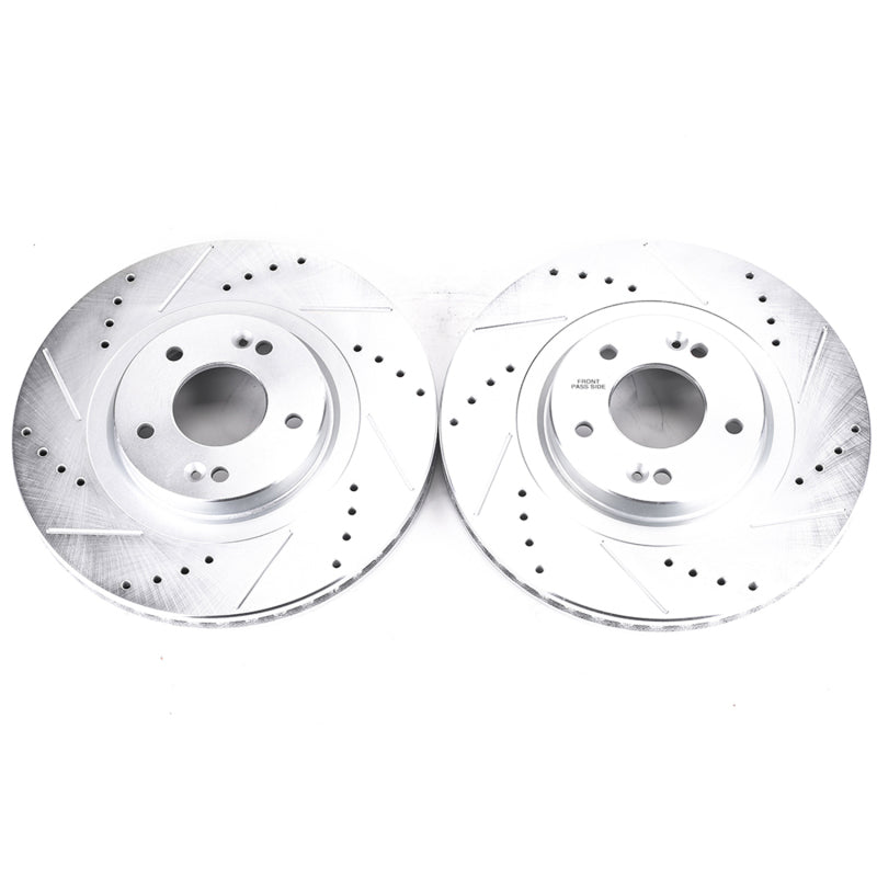 PowerStop fits Hyundai 13-18 Santa Fe Sport Front Evolution Drilled & Slotted