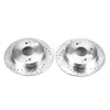 PowerStop JBR526XPR fits Acura CL Rear Evolution Drilled & Slotted Rotors - Pair