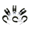 Russell 650990 Performance Cushion Clamps - Holds -8 AN Hose (6 pcs.)